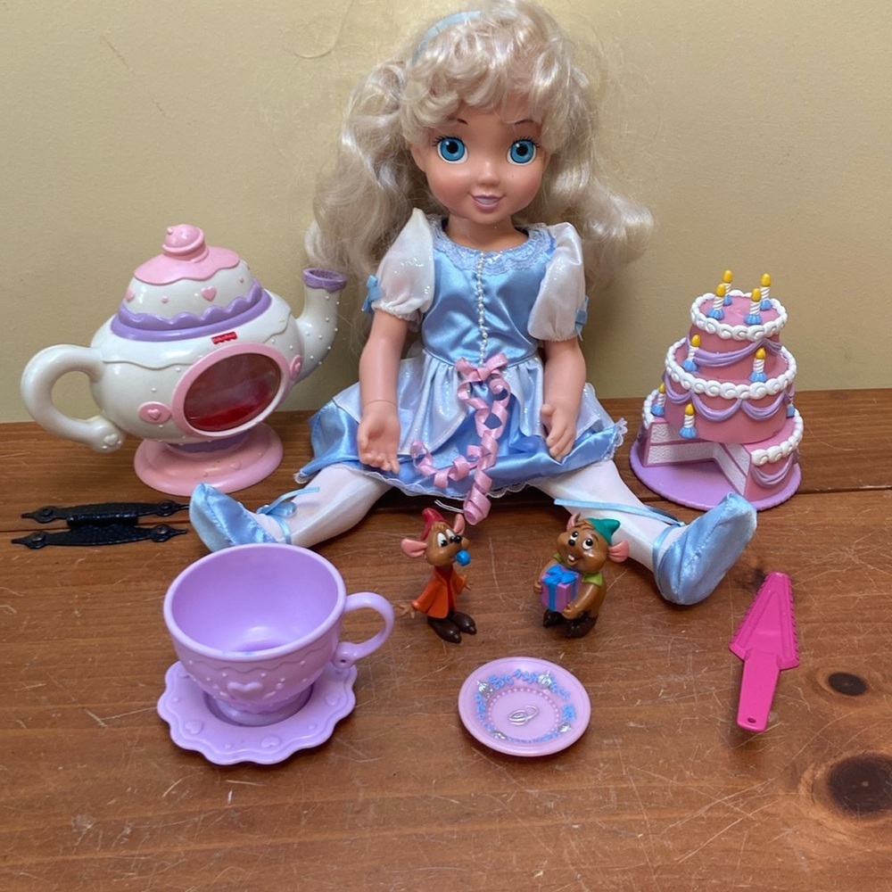 Disney Little Cinderella Doll Before Once upon a time Birthday Wishes for Two